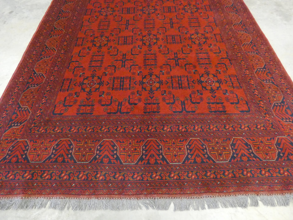 Afghan Hand Knotted Khal Mohammadi Rug 203 x 292cm - Rugs Direct