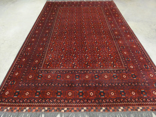 Afghan Hand Knotted Khoja Roshnai Rug Size: 298 x 201cm - Rugs Direct
