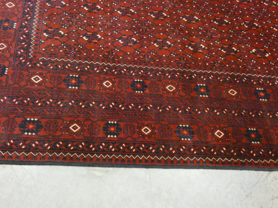 Afghan Hand Knotted Khoja Roshnai Rug Size: 298 x 201cm - Rugs Direct
