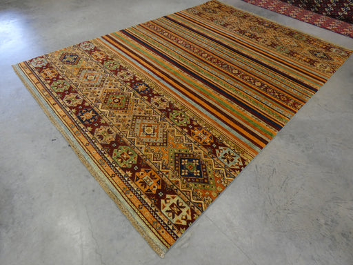 Afghan Hand Knotted Khorjin Rug Size: 207 x 289cm - Rugs Direct