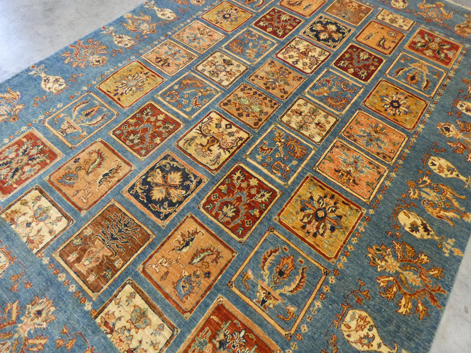 Afghan Hand Knotted Choubi Rug Size: 212 x 304cm - Rugs Direct