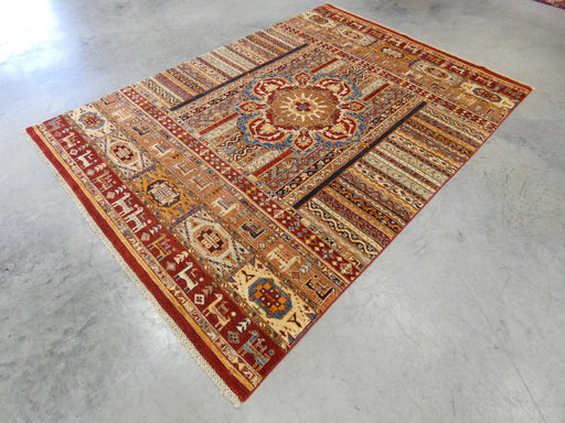 Afghan Hand Knotted Khorjin Rug Size: 248 x 175cm - Rugs Direct