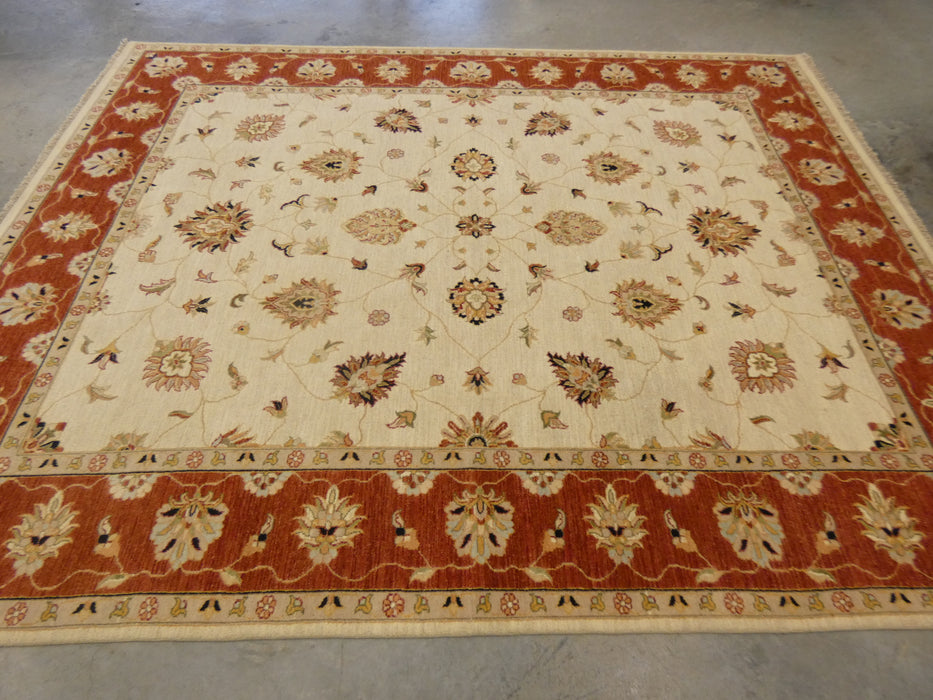 Afghan Hand Knotted Choubi Rug Size: 245 x 311cm - Rugs Direct