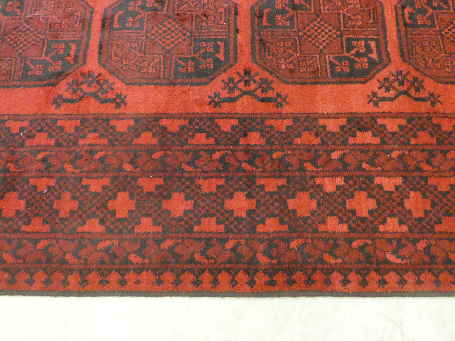 Afghan Hand Knotted Turkman Rug Size:  250cm x 340cm - Rugs Direct