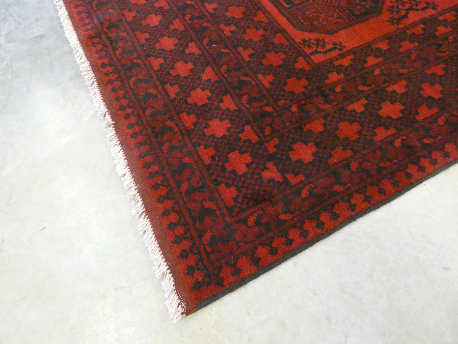 Afghan Hand Knotted Turkman Rug Size:  250cm x 340cm - Rugs Direct