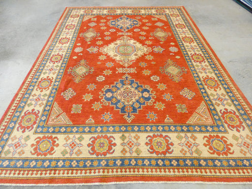 Afghan Hand Knotted Kazak Rug Size: 247 x 328cm - Rugs Direct
