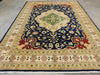 Afghan Hand Knotted Roshnai Merino Wool Rug Size: 248cm x 301cm - Rugs Direct