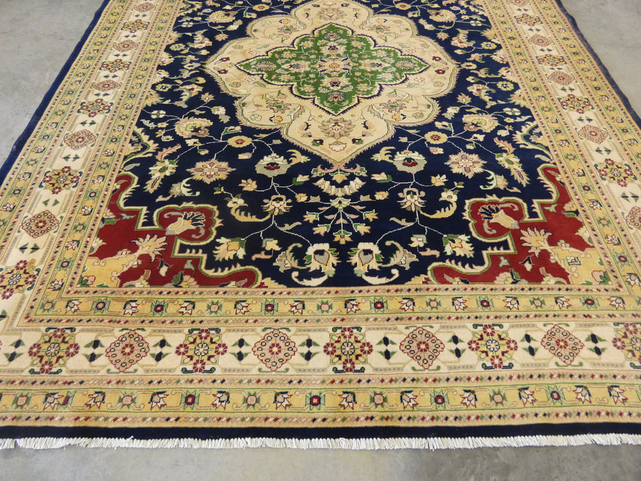 Afghan Hand Knotted Roshnai Merino Wool Rug Size: 248cm x 301cm - Rugs Direct