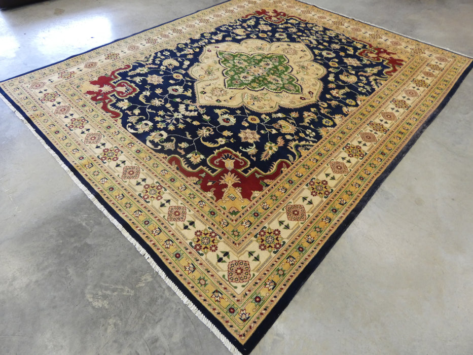 Afghan Hand Knotted Roshnai Merino Wool Rug Size: 248cm x 301cm - Rugs Direct