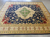 Afghan Hand Knotted Roshnai Merino Wool Rug Size: 248cm x 301cm - Rugs Direct