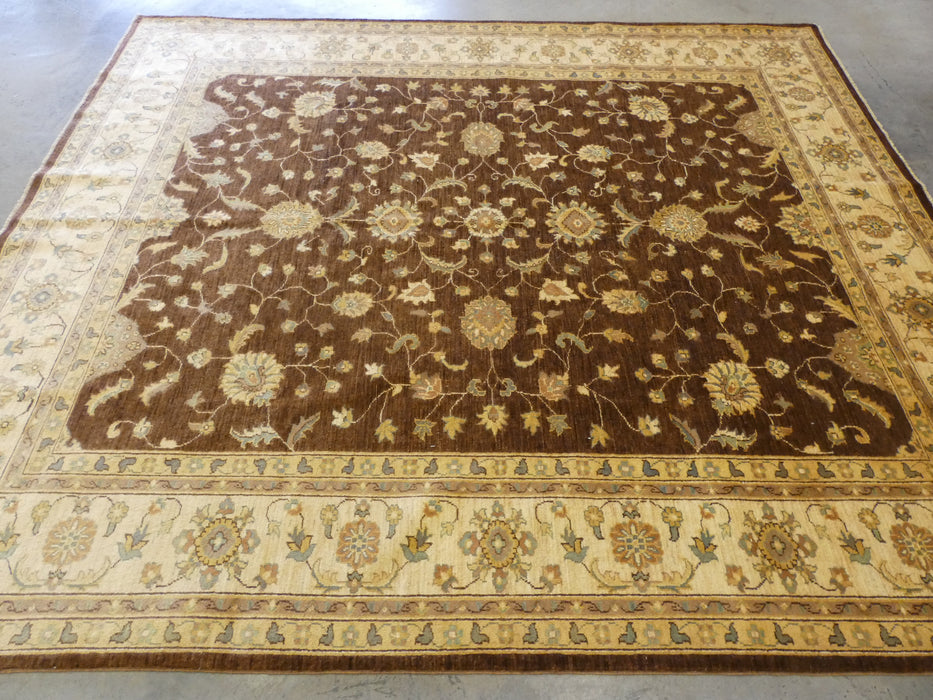 Afghan Hand Knotted Choubi Rug Size: 249 x 294cm - Rugs Direct