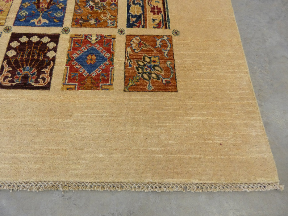 Afghan Hand Knotted Choubi Rug Size: 248 x 349cm - Rugs Direct