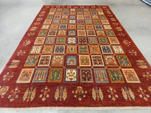 Afghan Hand Knotted Choubi Rug Size: 249 x 351cm - Rugs Direct