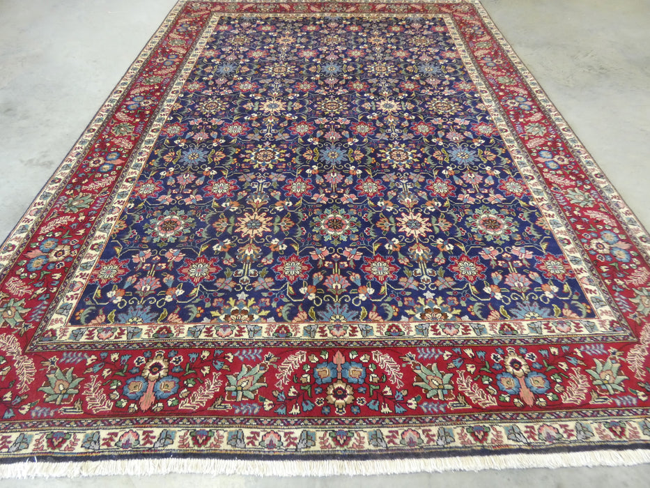 Persian Hand Knotted  Tabriz Rug Size: 248 x 343cm - Rugs Direct