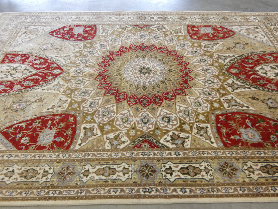 Persian Hand Knotted Gonbad Rug Size: 303 x 197cm - Rugs Direct