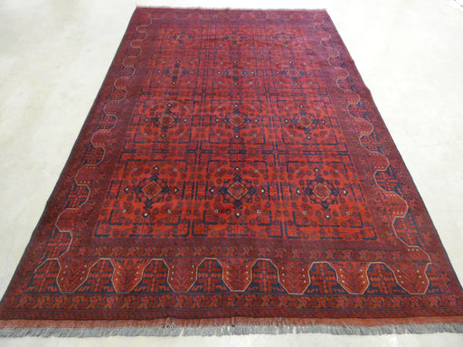 Afghan Hand Knotted Khal Mohammadi Rug 203 x 301cm - Rugs Direct