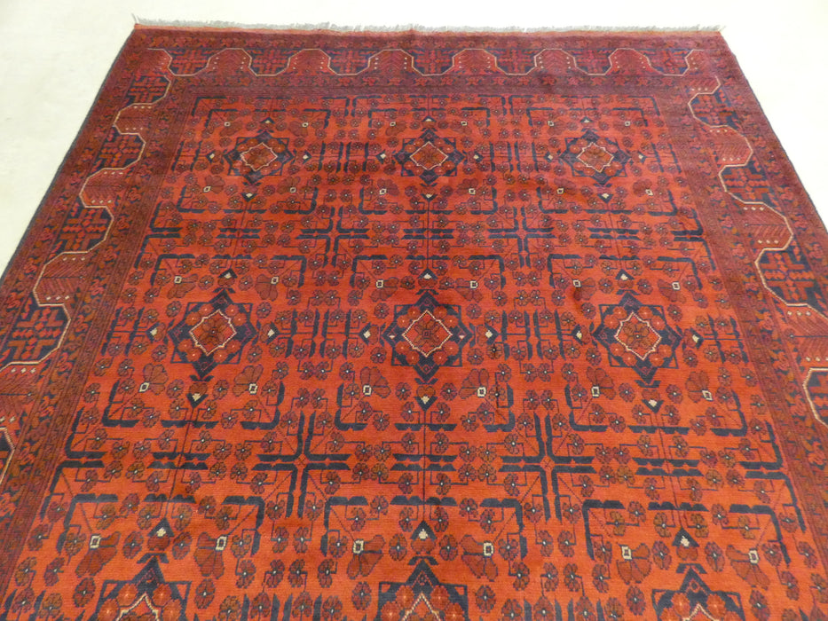 Afghan Hand Knotted Khal Mohammadi Rug 203 x 301cm - Rugs Direct