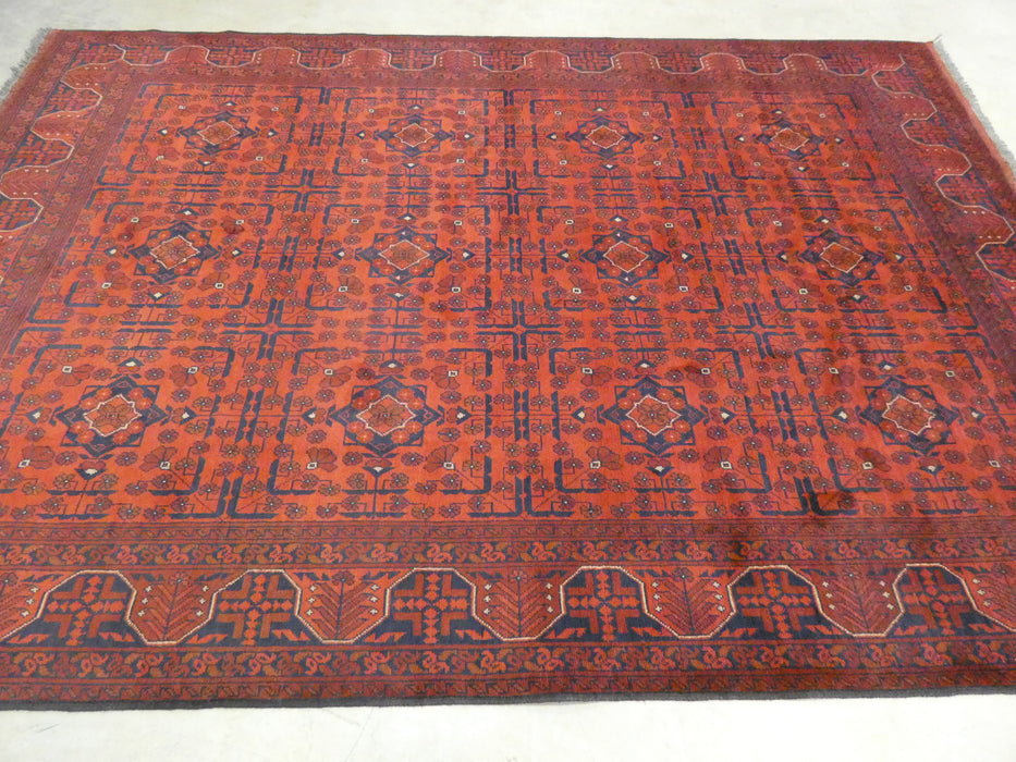 Afghan Hand Knotted Khal Mohammadi Rug 203 x 301cm - Rugs Direct