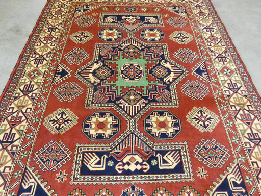 Afghan Hand Knotted Kargai Rug Size: 198 x 273cm - Rugs Direct
