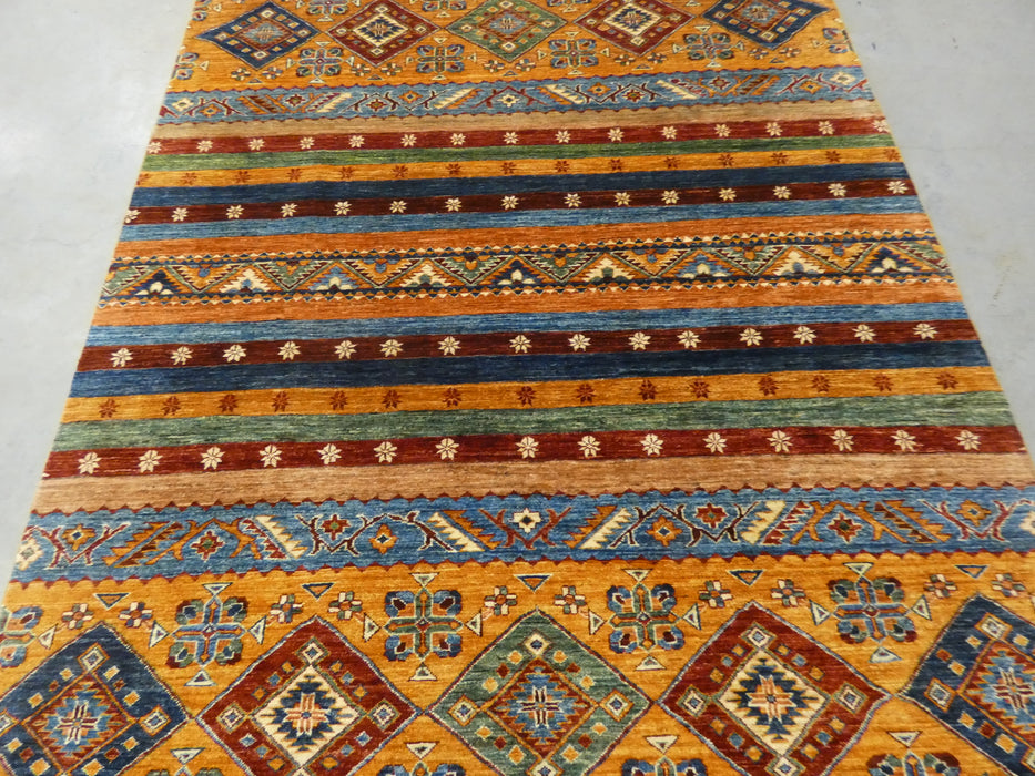 Afghan Hand Knotted Khorjin Rug Size: 229 x 172cm - Rugs Direct