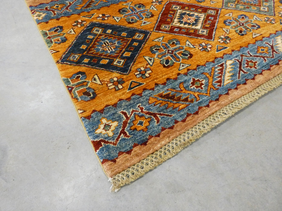 Afghan Hand Knotted Khorjin Rug Size: 229 x 172cm - Rugs Direct