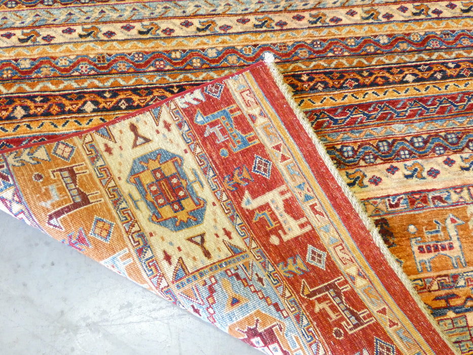 Afghan Hand Knotted Khorjin Rug Size: 175 x 246cm - Rugs Direct