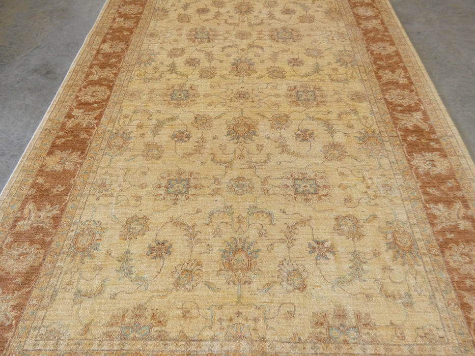 Afghan Hand Knotted Choubi Rug Size: 203 x 288cm - Rugs Direct
