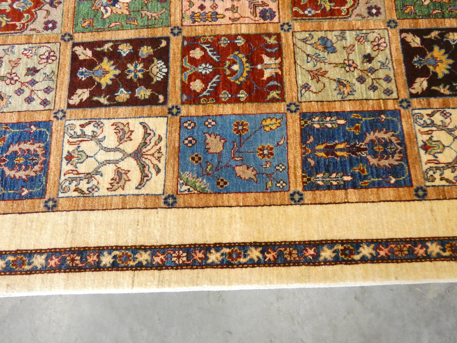 Afghan Hand Knotted Choubi Rug Size: 185 x 130cm - Rugs Direct