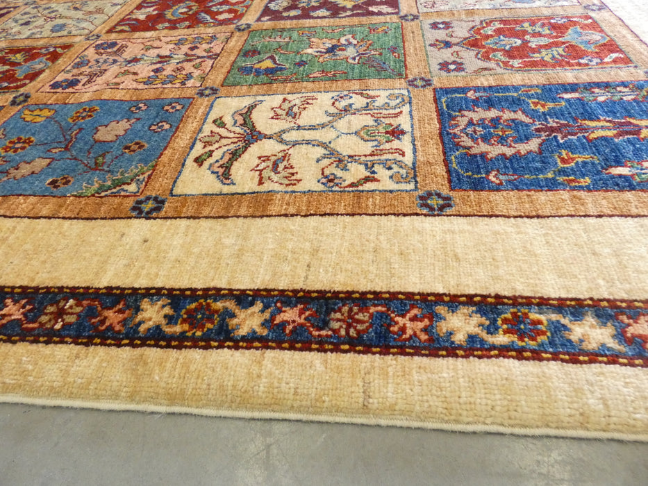Afghan Hand Knotted Choubi Rug Size: 185 x 130cm - Rugs Direct
