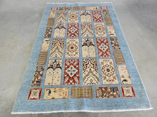 Afghan Hand Knotted Choubi Rug Size: 211 x 150cm - Rugs Direct