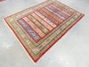 Afghan Hand Knotted Khorjin Rug Size: 150 x 211cm - Rugs Direct