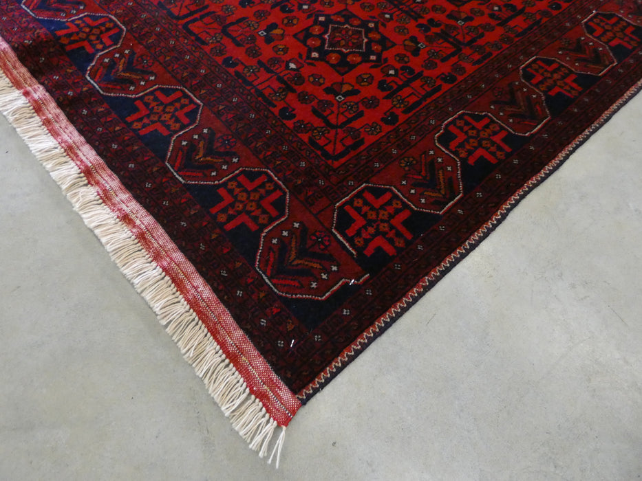 Hand Knotted Afghan Belgique Rug Size: 148 x 197cm - Rugs Direct