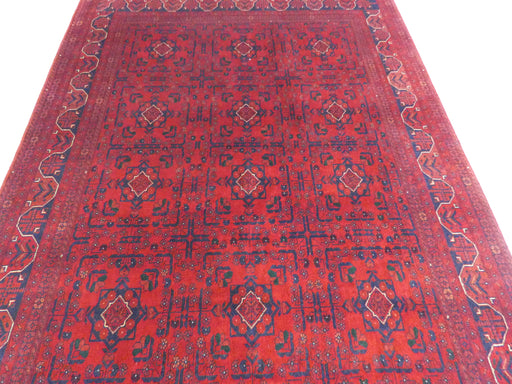 Hand Knotted Afghan Belgique Rug Size: 154 x 210cm - Rugs Direct