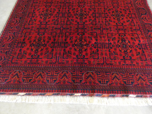 Hand Knotted Afghan Belgique Rug Size: 151 x 200cm - Rugs Direct