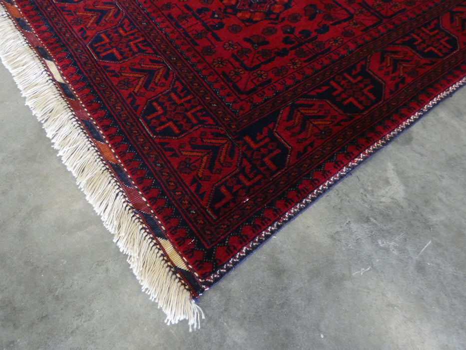 Hand Knotted Afghan Belgique Rug Size: 151 x 200cm - Rugs Direct
