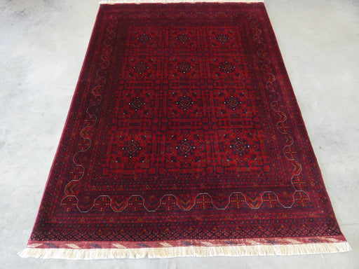 Hand Knotted Afghan Belgique Rug Size: 153 x 205cm - Rugs Direct