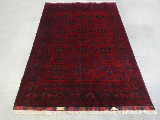 Hand Knotted Afghan Belgique Rug Size: 151 x 205cm - Rugs Direct