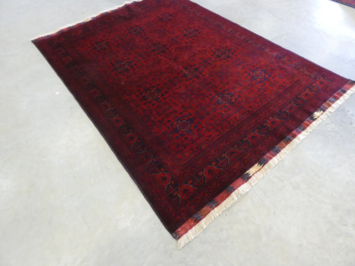 Hand Knotted Afghan Belgique Rug Size: 151 x 205cm - Rugs Direct