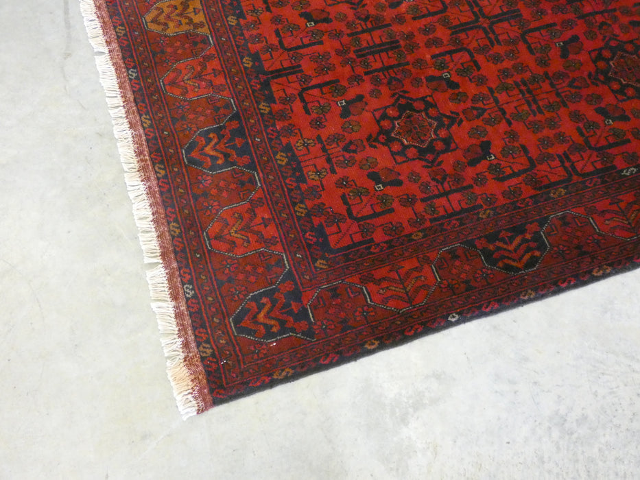 Afghan Hand Knotted Khal Mohammadi Rug Size: 158 x 193 cm - Rugs Direct