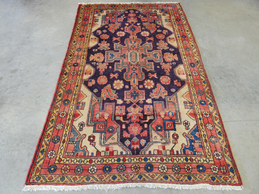 Persian Hand Knotted Hamedan Rug Size: 137 x 215cm - Rugs Direct