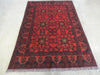 Afghan Hand Knotted Khal Mohammadi Rug Size: 146 x 201 cm - Rugs Direct