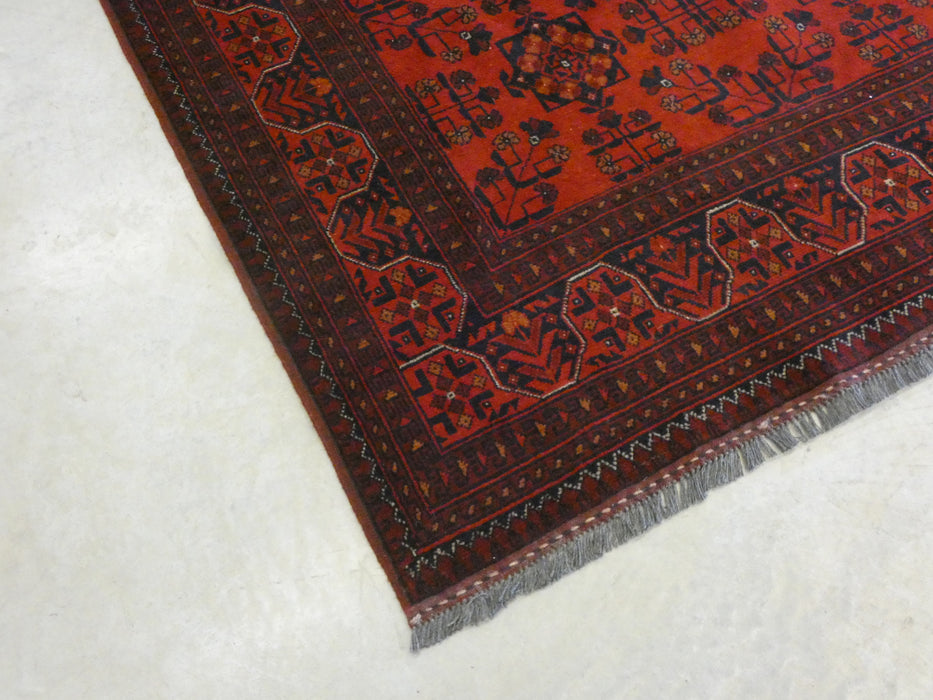 Afghan Hand Knotted Khal Mohammadi Rug Size: 152 x 206 cm - Rugs Direct
