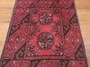 Afghan Hand Knotted Turkman Doormat Size: 66x 48cm - Rugs Direct