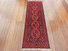 Afghan Hand Knotted Turkman Size: 143 x 51cm - Rugs Direct