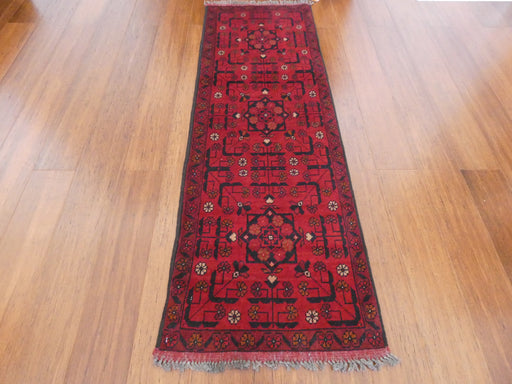 Afghan Hand Knotted Khal Mohammadi Rug Size: 51 x 153cm - Rugs Direct