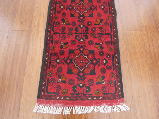 Afghan Hand Knotted Khal Mohammadi Rug Size: 53 x 145cm - Rugs Direct