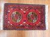 Afghan Hand Knotted Khal Mohammadi Doormat Size: 64 x 40cm - Rugs Direct