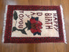 Afghan Hand Knotted Khal Mohammadi Doormat Size: 64 x 43cm - Rugs Direct