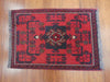 Afghan Hand Knotted Khal Mohammadi Doormat Size: 60 x 44cm - Rugs Direct