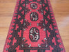 Afghan Hand Knotted Turkman Doormat Size: 96x 51cm - Rugs Direct